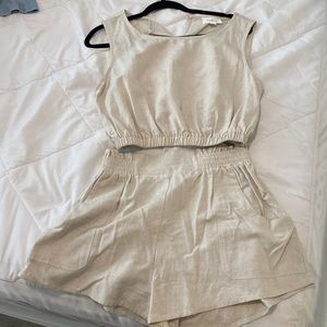 Princess polly tan beachy matching set